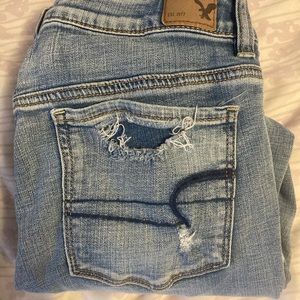 American Eagle ripped jeans!